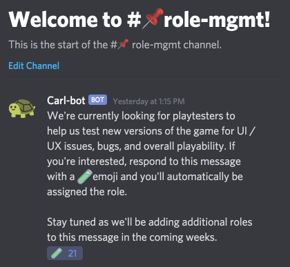 Colonist Discord Role Management