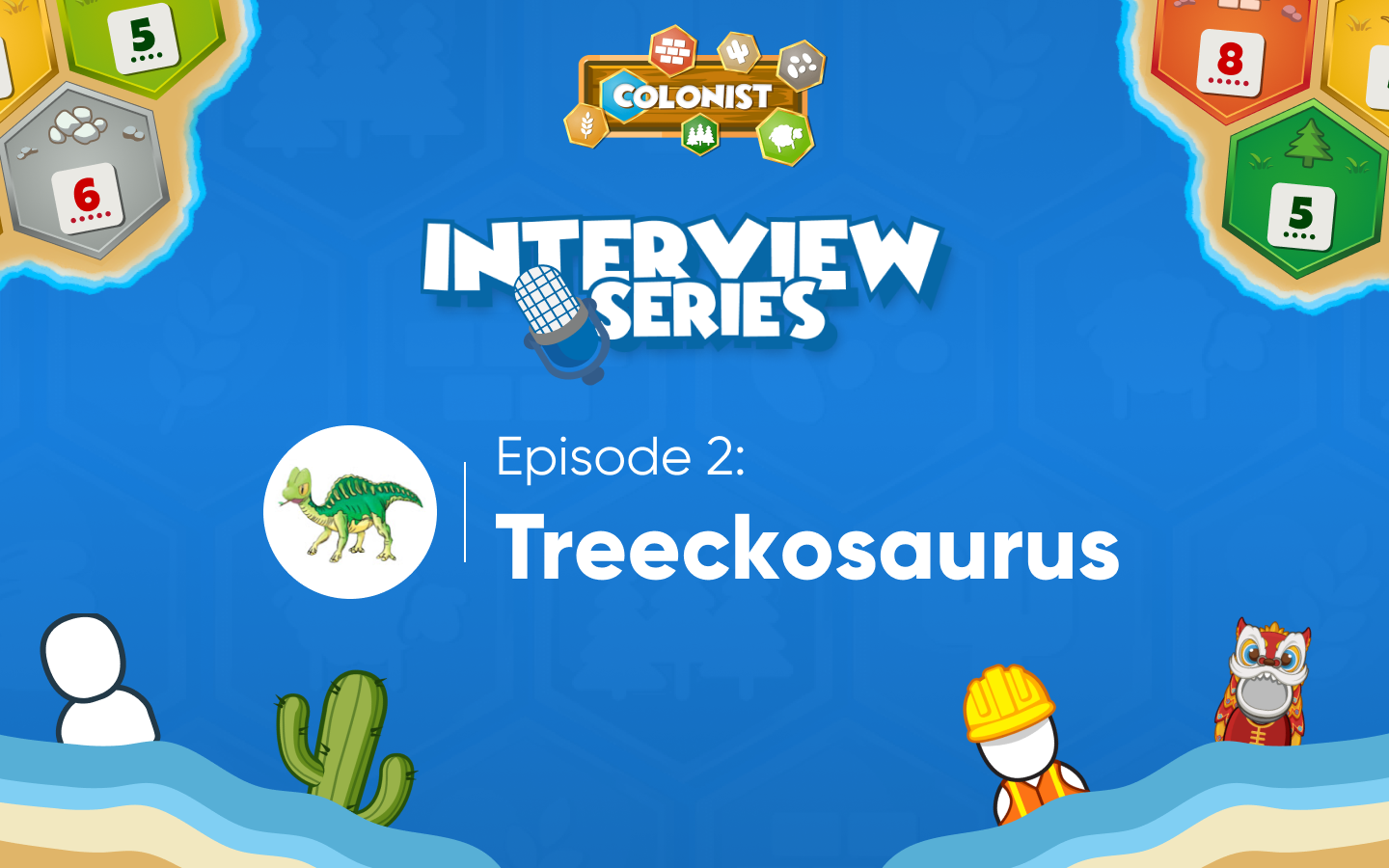 Interview Series 2: Catan Strategies With Treeckosaurus