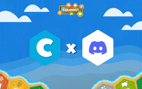 You can now play Colonist on Discord!